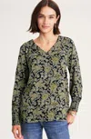 Jjill J.jill Satin Printed Popover