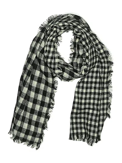 Pre-owned Jjill Scarf In Black