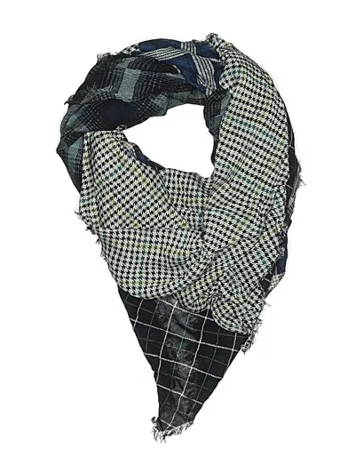 Pre-owned Jjill Scarf In Blue