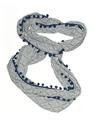 Pre-owned Jjill Scarf In Blue