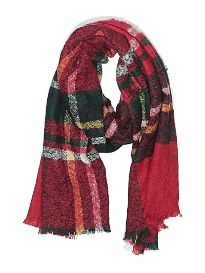 Pre-owned Jjill Scarf In Burgundy