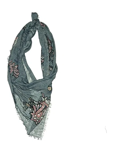 Pre-owned Jjill Scarf In Teal