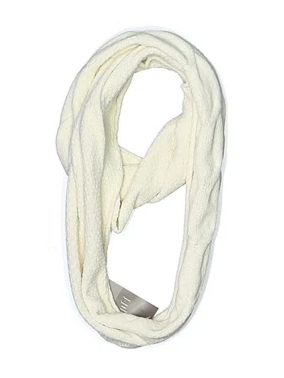 Pre-owned Jjill Scarf In White