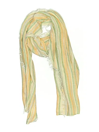 Pre-owned Jjill Scarf In Yellow