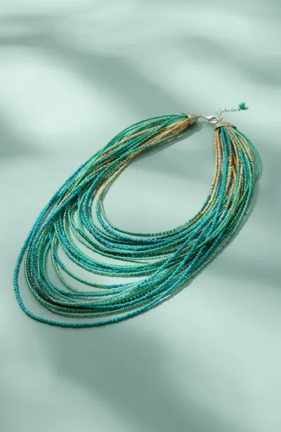 Jjill J.jill Seed Bead Statement Necklace