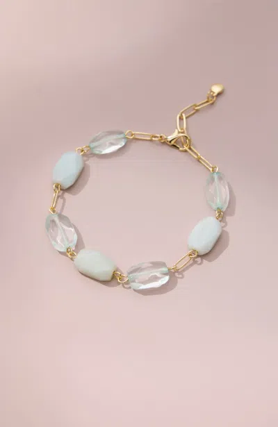 Jjill Semiprecious Link Bracelet In Blue