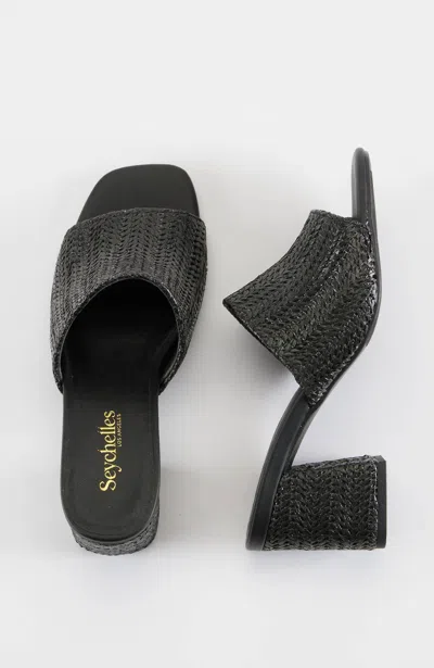 Jjill J.jill Seychelles® Adapt Sandals In Black Raffia
