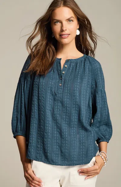 Jjill J.jill Shirred-sleeve Popover Top