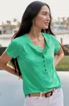 Jjill J.jill Short-sleeve Henley Top