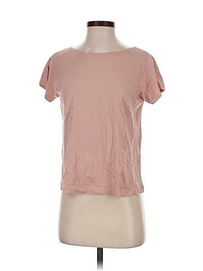 Pre-owned Jjill Short Sleeve T-shirt In Pink