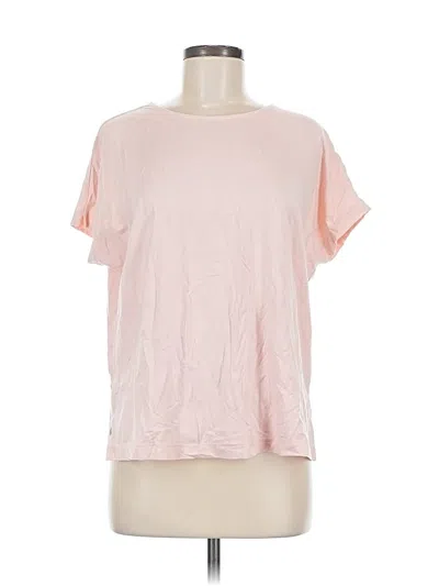 Pre-owned Jjill Short Sleeve T-shirt In Pink