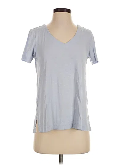 Pre-owned Jjill Short Sleeve T-shirt In Gray
