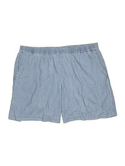 Pre-owned Jjill Shorts In Blue