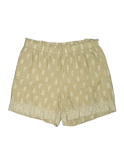 Pre-owned Jjill Shorts In Gold