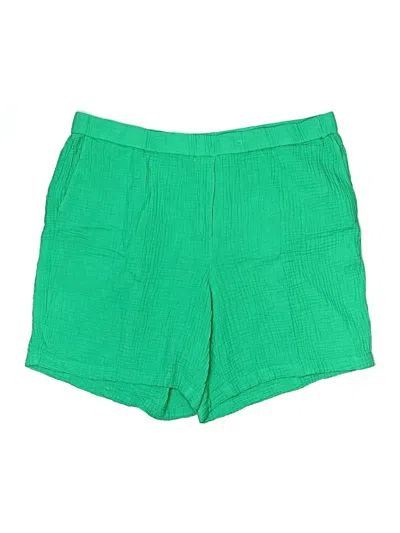 Pre-owned Jjill Shorts In Green