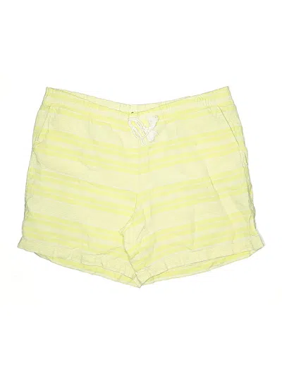Pre-owned Jjill Shorts In Yellow