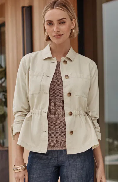 Jjill Side-tie Button-front Jacket