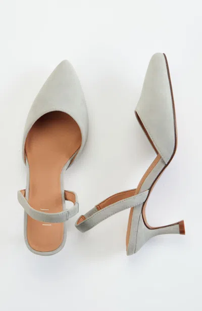 Jjill J.jill Sienna Slingback Heels In Zinc