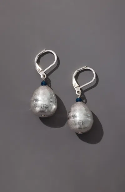 Jjill J.jill Silvertone Bead Earrings