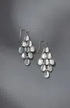 Jjill J.jill Silvertone Metals Chandelier Earrings In Silvertone