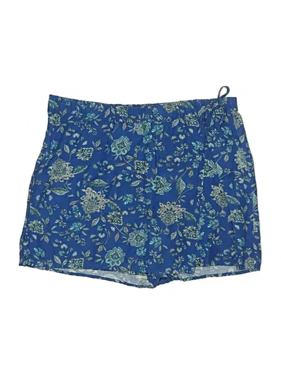 Pre-owned Jjill Skort In Blue