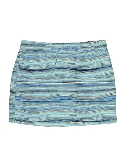 Pre-owned Jjill Skort In Blue