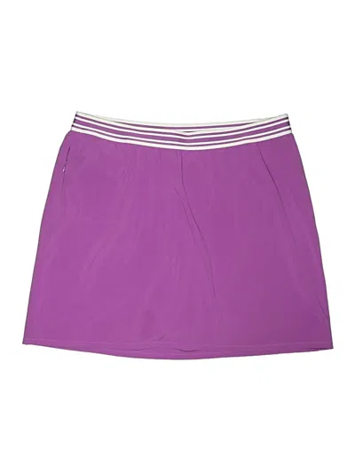 Pre-owned Jjill Skort In Purple