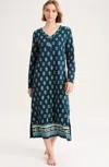 Jjill J.jill Sleep Ultrasoft A-line Gown In Multi