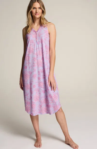 Jjill J.jill Sleep Ultrasoft Henley Gown