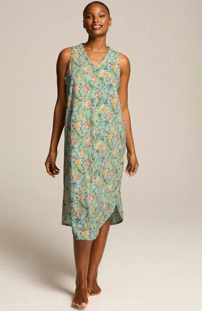Jjill J.jill Sleep Ultrasoft Henley Gown