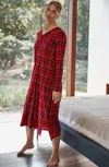 Jjill J.jill Sleep Ultrasoft Long Sleeve Gown