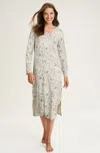 Jjill J.jill Sleep Ultrasoft Long Sleeve Gown