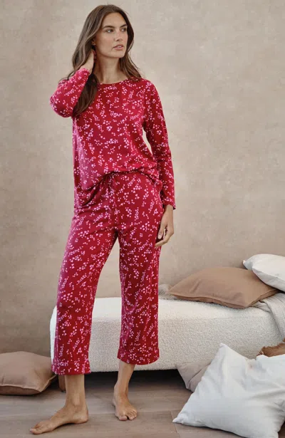 Jjill J.jill Sleep Ultrasoft Piped Crops