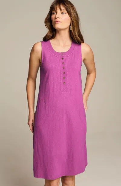 Jjill J.jill Sleeveless Henley Dress