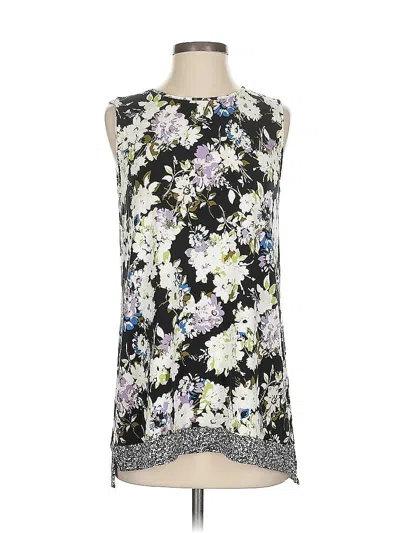 Pre-owned Jjill Sleeveless T-shirt In Black