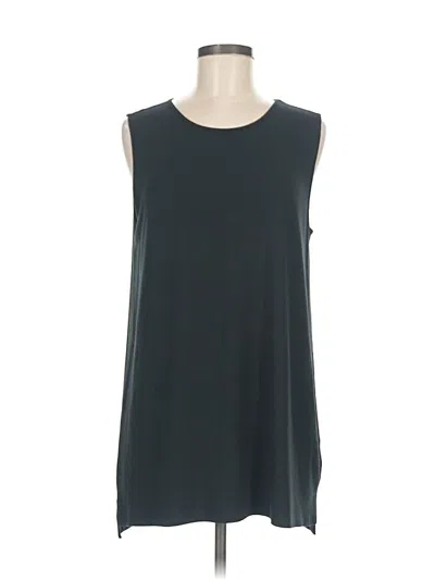 Pre-owned Jjill Sleeveless T-shirt In Black
