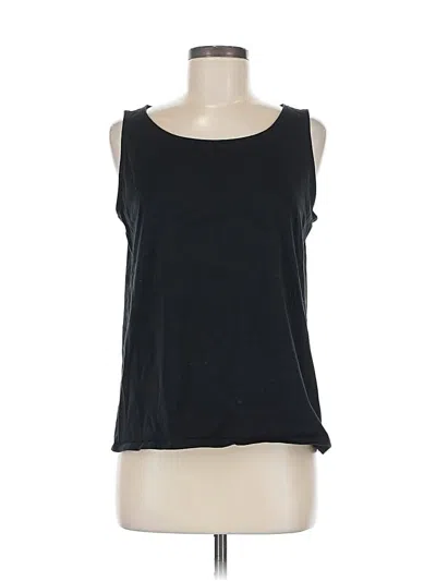 Pre-owned Jjill Sleeveless T-shirt In Black