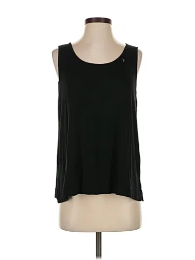 Pre-owned Jjill Sleeveless T-shirt In Black