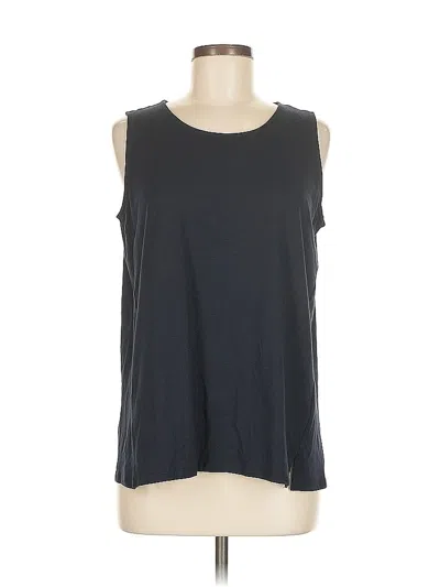 Pre-owned Jjill Sleeveless T-shirt In Gray