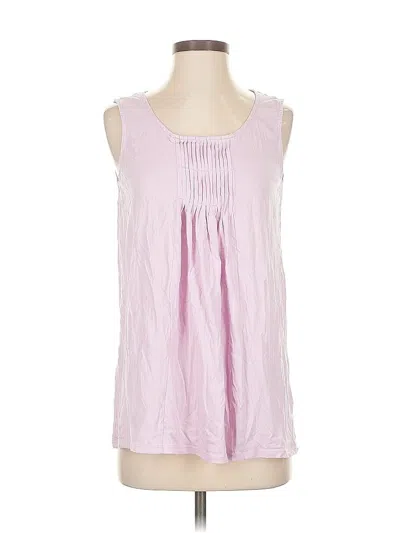 Pre-owned Jjill Sleeveless T-shirt In Pink