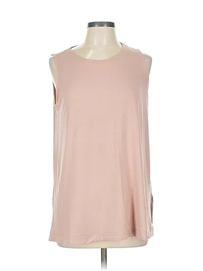 Pre-owned Jjill Sleeveless T-shirt In Pink