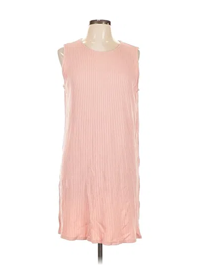 Pre-owned Jjill Sleeveless Top Pink Boatneck Tops