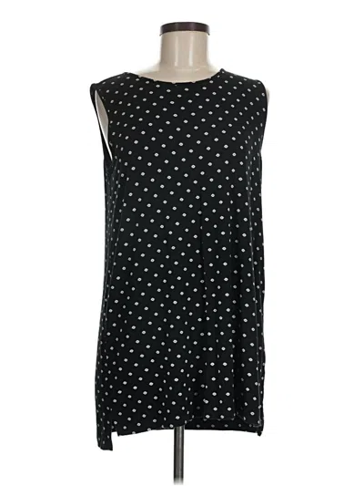 Pre-owned Jjill Sleeveless T-shirt In Black