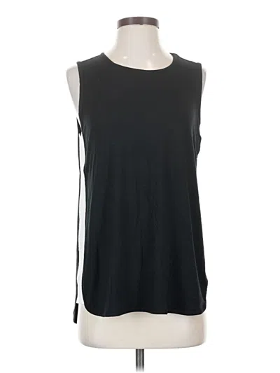 Pre-owned Jjill Sleeveless T-shirt In Black