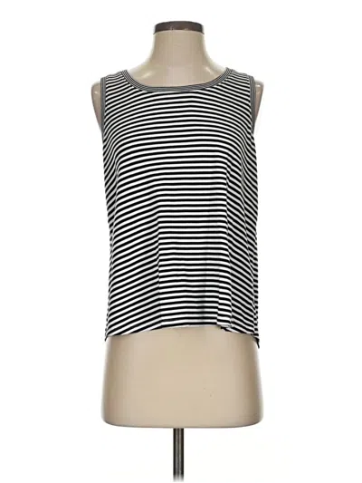 Pre-owned Jjill Sleeveless T-shirt In Black
