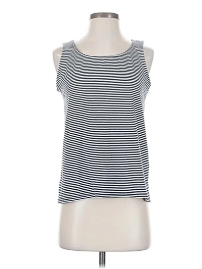 Pre-owned Jjill Sleeveless T-shirt In Blue
