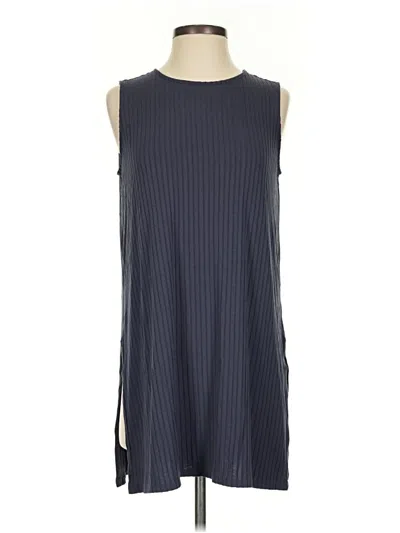 Pre-owned Jjill Sleeveless T-shirt In Blue
