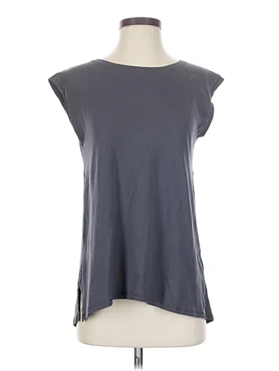 Pre-owned Jjill Sleeveless T-shirt In Gray