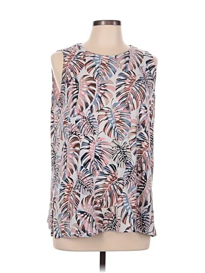 Pre-owned Jjill Sleeveless T-shirt In Pink