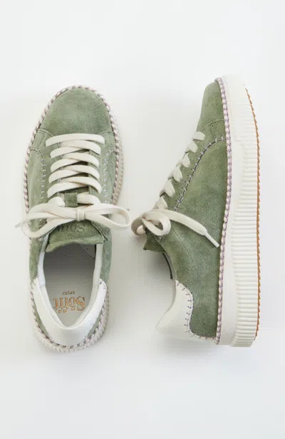 Jjill J.jill Sofft® Frazier Sneakers In Hedge Green,true White